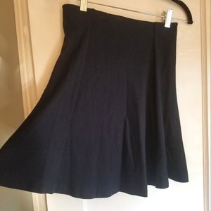 Comfortable, stretchy, dark navy blue skirt size small